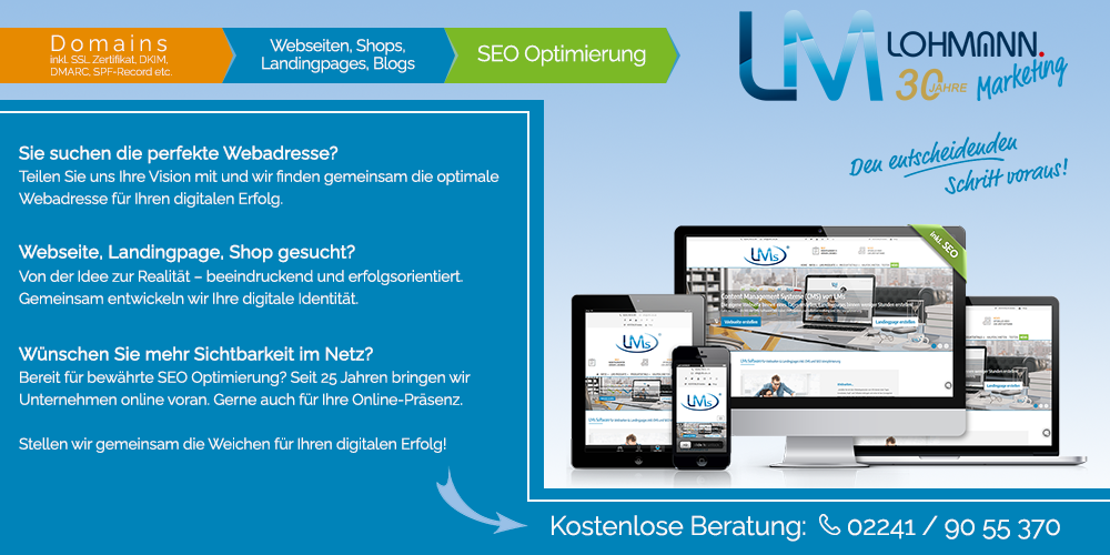 Ihr Partner fr Ihren umfassenden Online-Erfolg! Entdecken Sie mageschneiderte Lsungen fr Ihre digitale Prsenz  von der Domain ber Webseite, Landingpage und Shop bis hin zur SEO Optimierung.